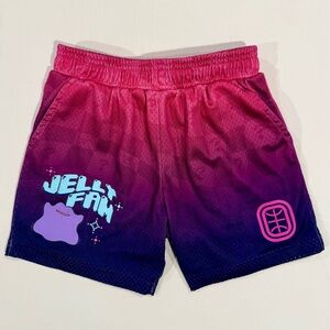 Overtime Elite Pokémon Ditto Shorts Boys Medium Girls Jelly Fam Basketball